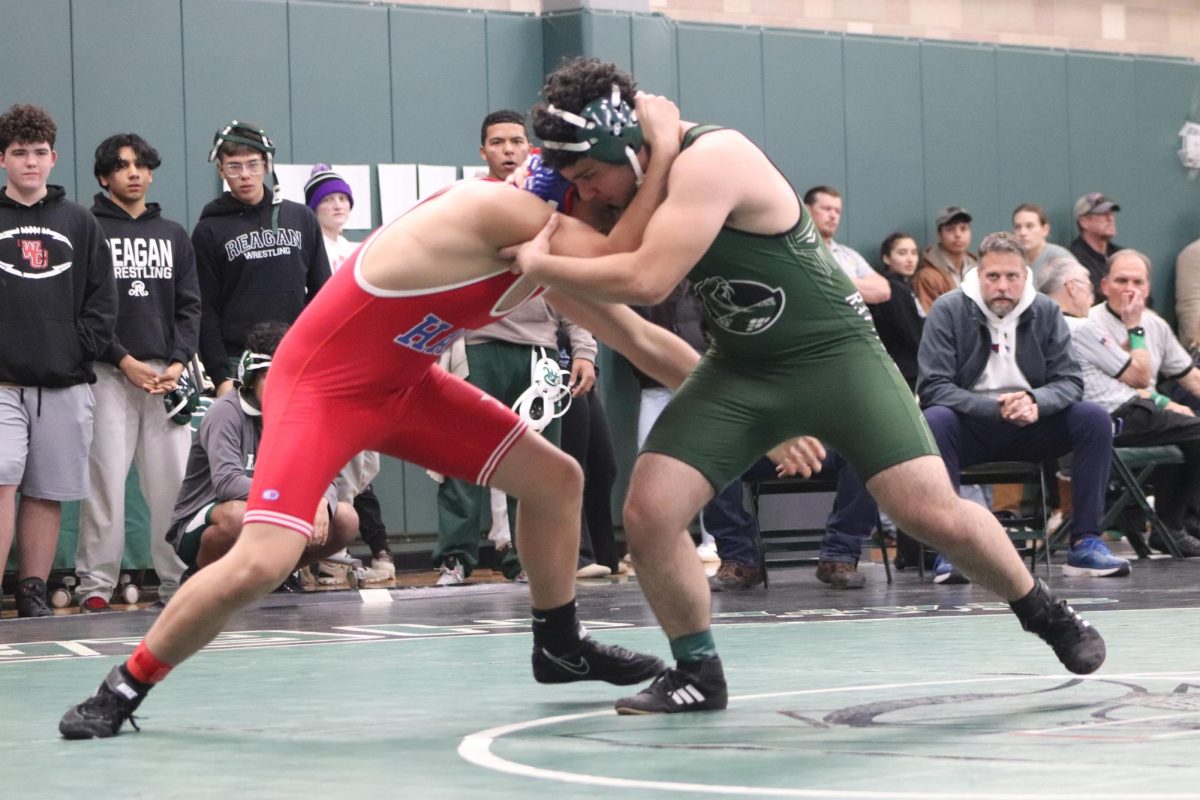 Mathias Rivas prepares to take down his opponent during there match on Fridays tournament. 