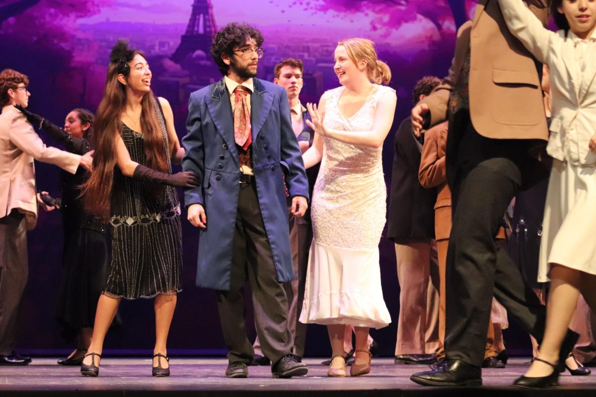 The cast of "Anastasia" performs a scene from the spring musical.