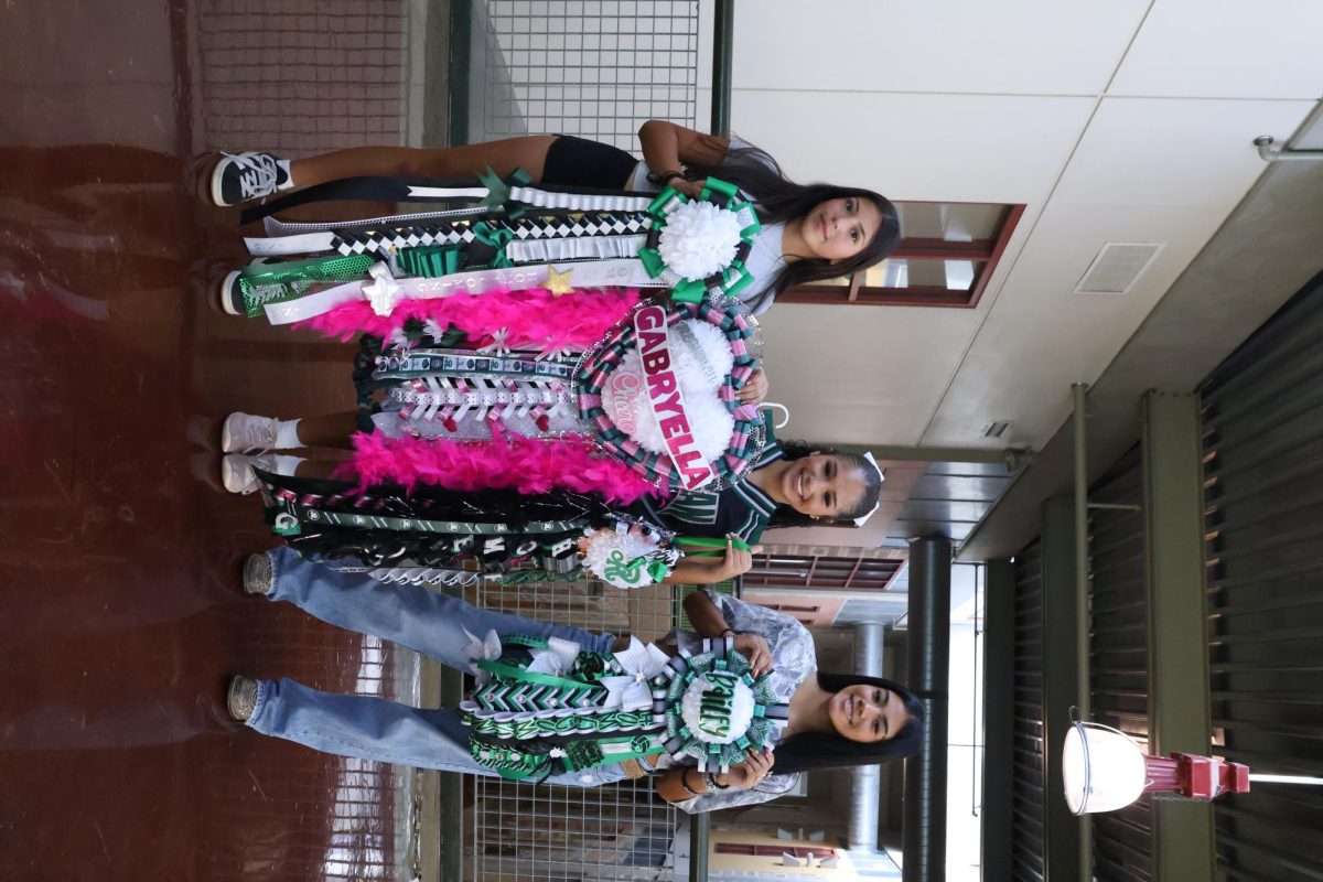 Students and faculty at Reagan High School showed their school spirit during Homecoming Week, dressing up for themed days like We Wear Pink Wednesday.