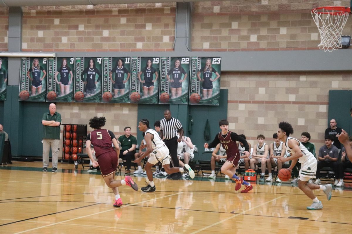Reagan Rattlers take on the Los Fresnos Falcons on Friday, Dec. 12, at the Reagan High School gym. 