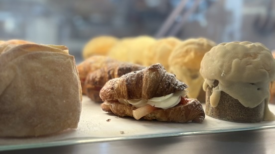 Tres Leches Croissant at La Panaderia 