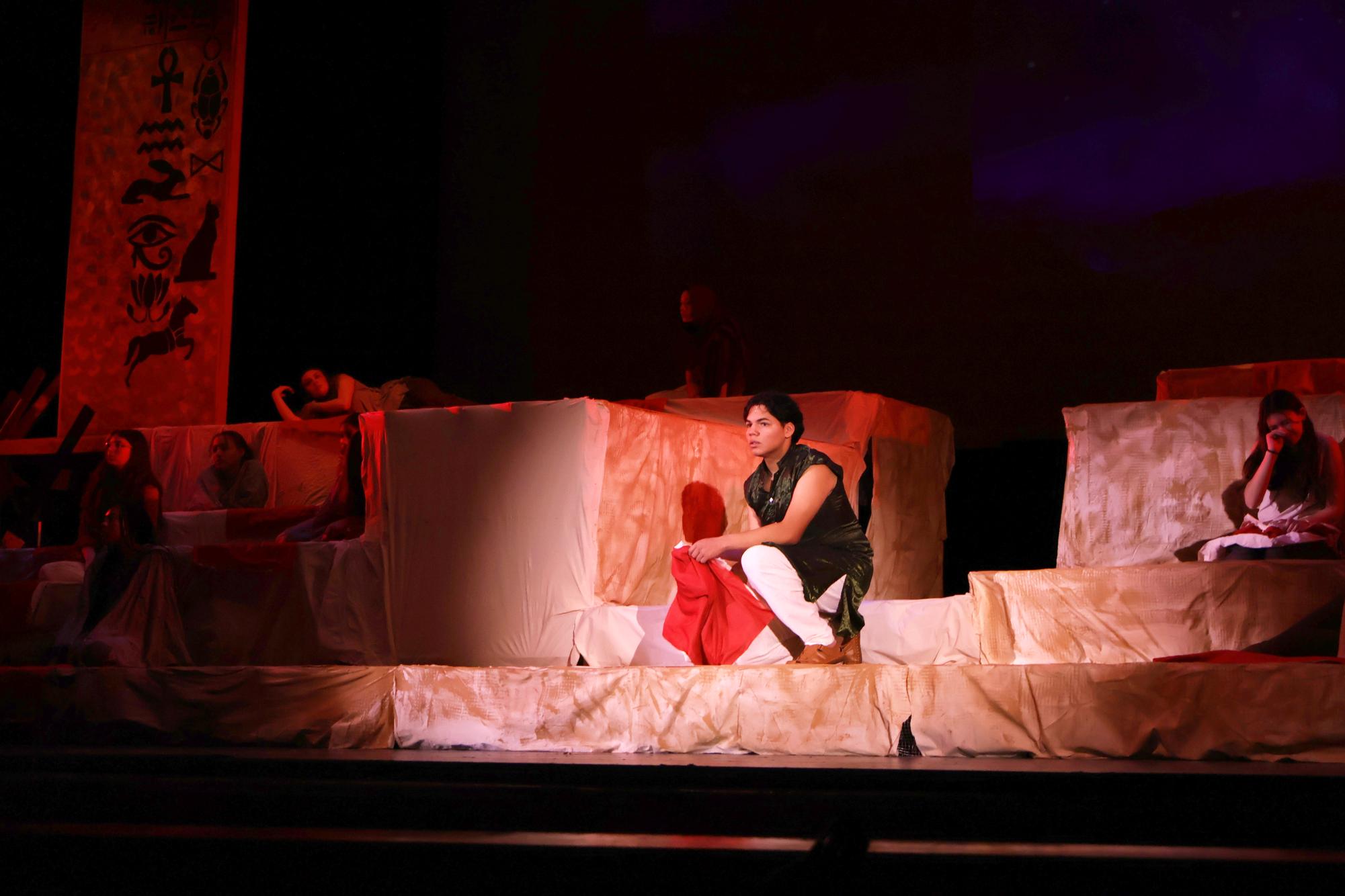 Christian Mendoza as Moses in "The Prince of Egypt."