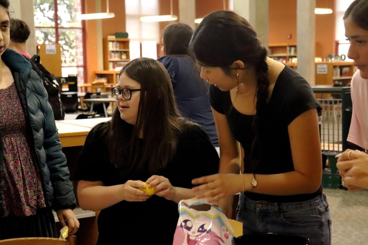 The ALE Program partakes in a fun Easter activity hosted by Student Council in the library. Students found eggs hidden in various places with fun treats inside.