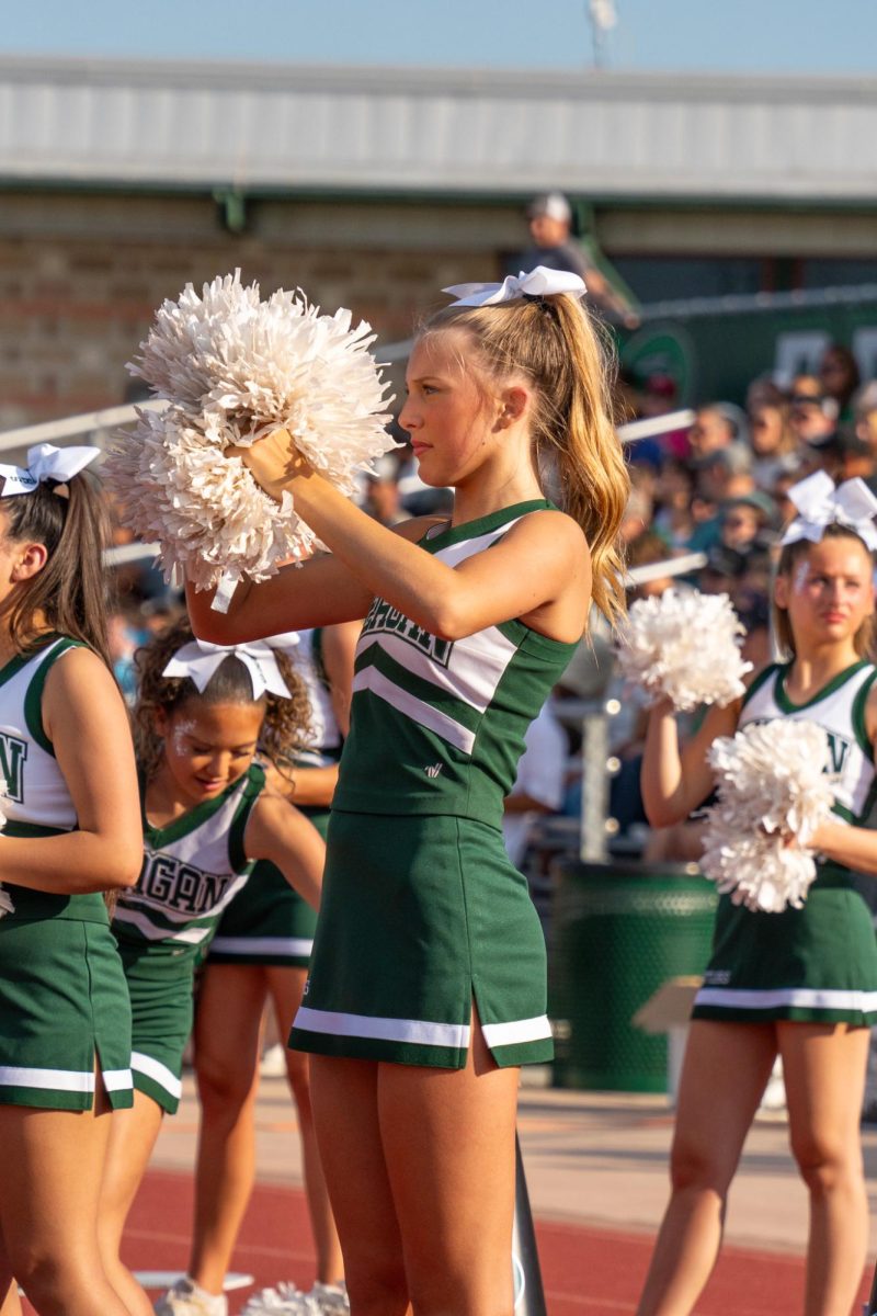 Team White defeats Team Green 22–7 during Reagan’s annual Spring Game on May 13, closing out spring football practice as players compete for key positions heading into the fall season.