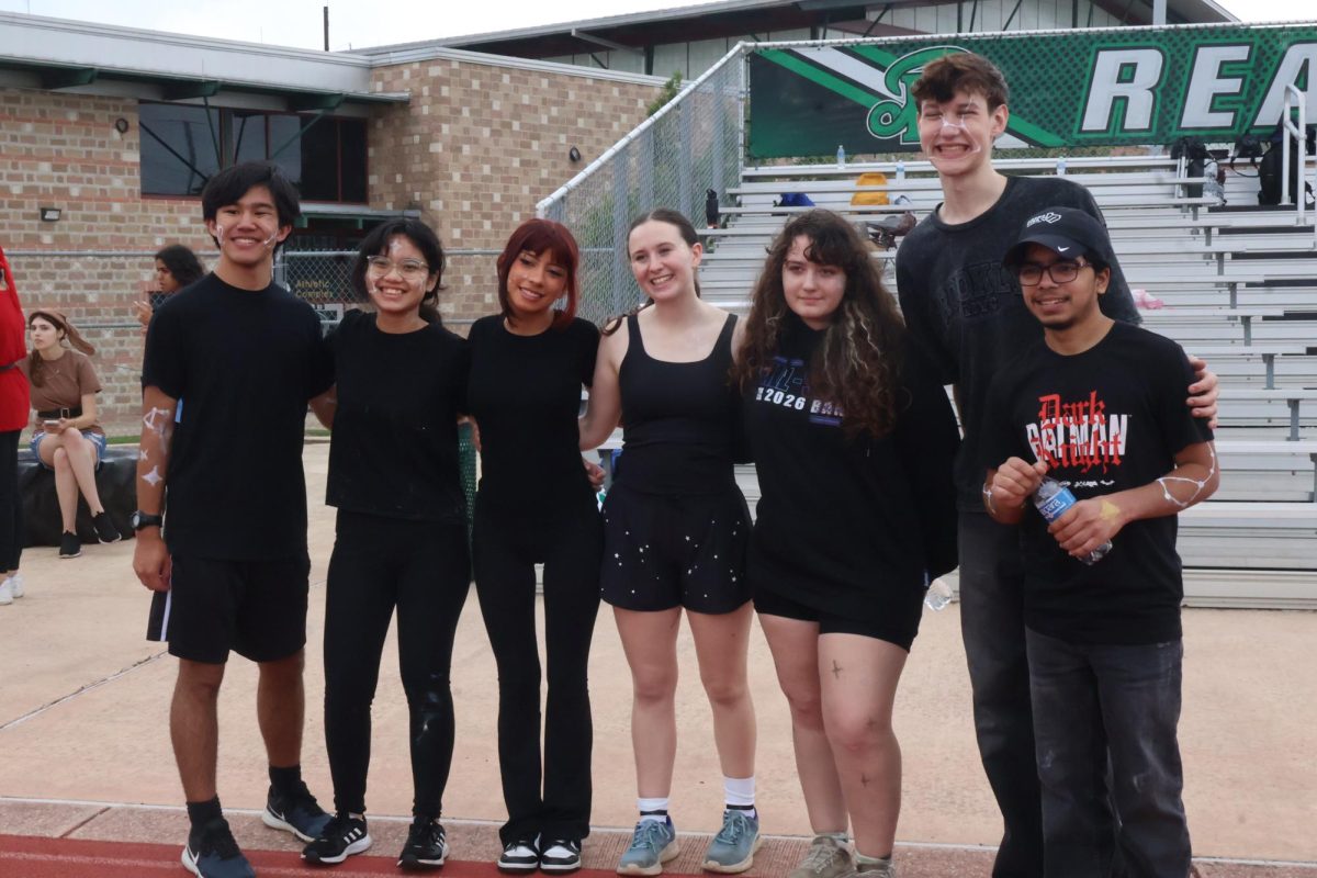 The Constellations pose before beginning the games.